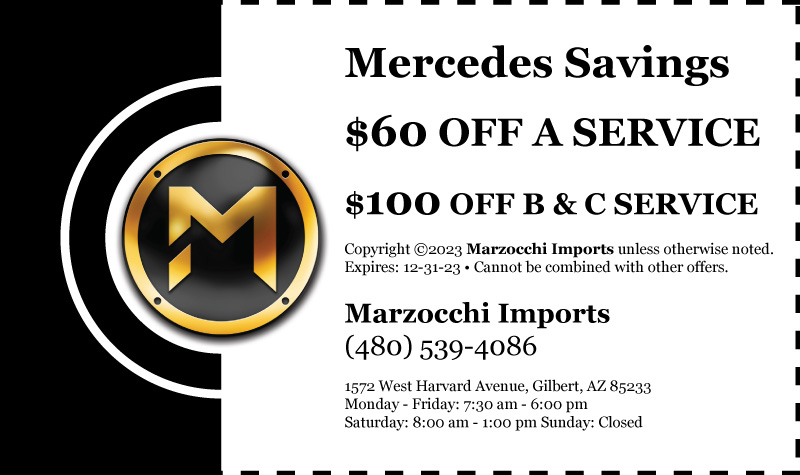 Coupon 210531 Mercedes Savings