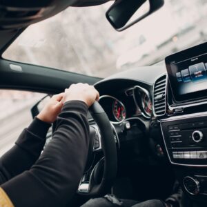 interior of mercedes