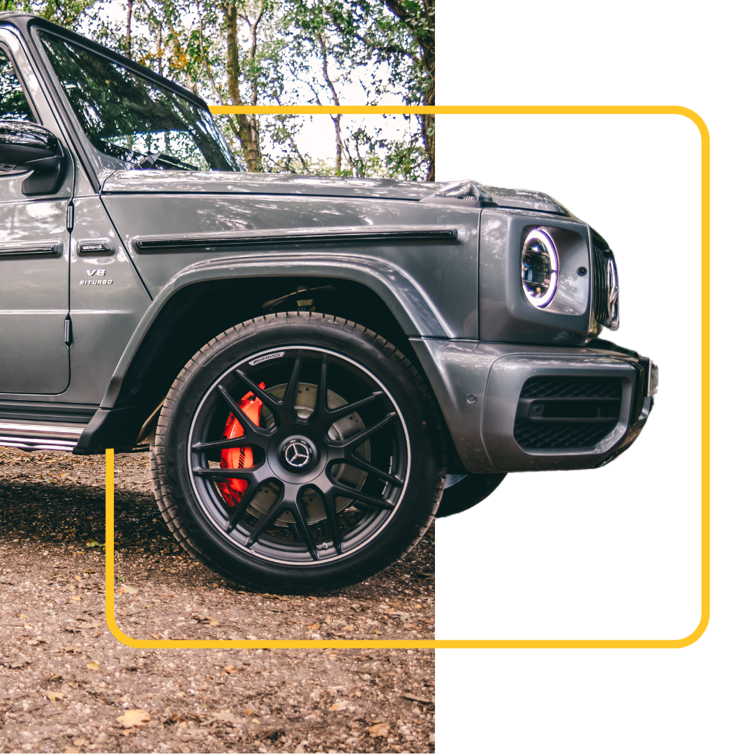 vehicle on dirt road