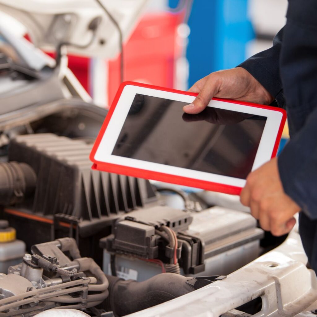 Auto repair checklist. 