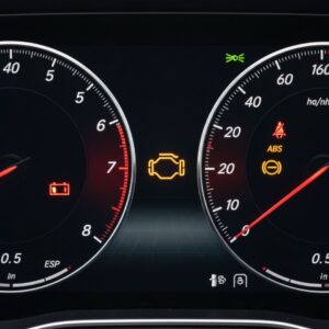 check engine light on