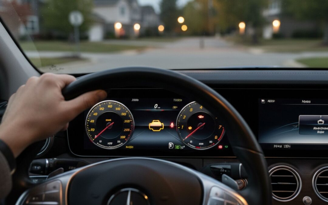 Check Engine Light On? A Gilbert Mercedes Mechanic Decodes Your Dashboard